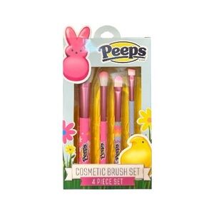 Peeps Cosmetic Brush Set, 4 piece Set
